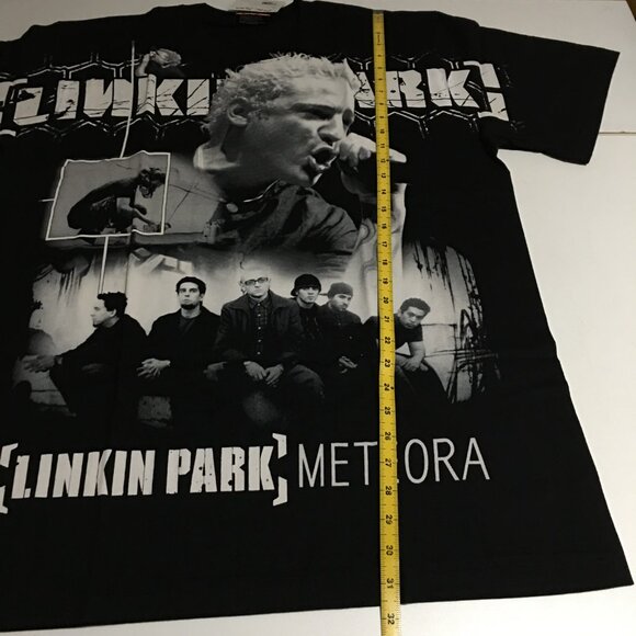 Linkin Park Meteora All Over Print AOP Black T-Shirt XL The Roxx - Picture 5 of 5